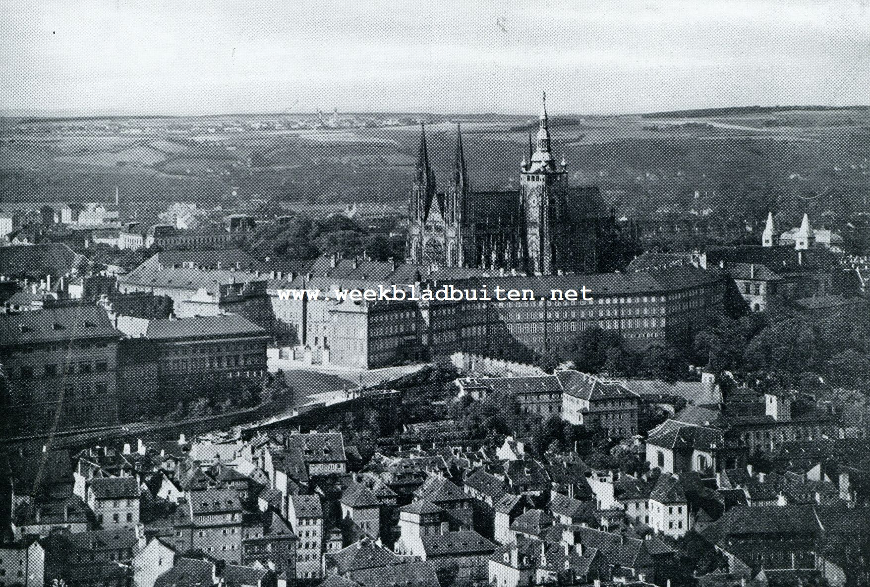 Boheemsche burchten en burchtheeren. De Hradschin te Praag