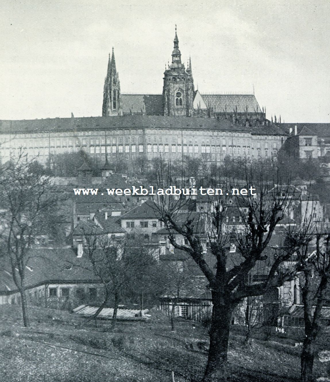 Boheemsche burchten en burchtheeren. De Hradschin te Praag
