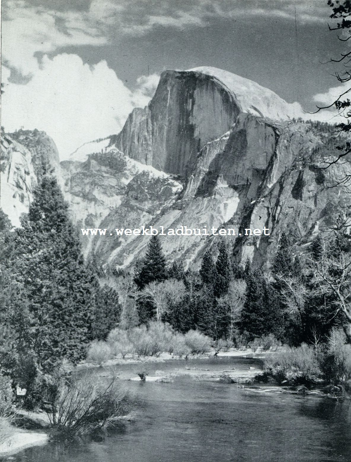 De Yo-sem-i-ties, hun vallei en de reuzen van Mariposa. Yosemite National Park. De Half Dome