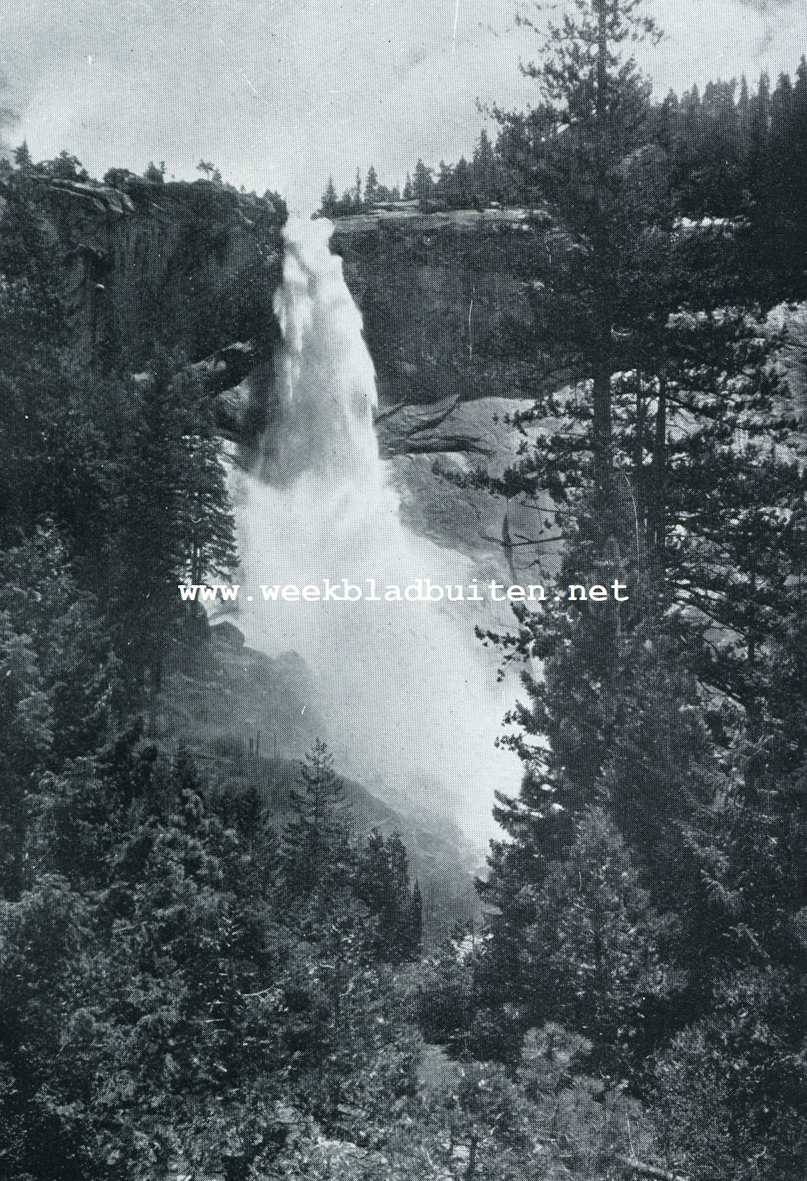 De Yo-sem-i-ties, hun vallei en de reuzen van Mariposa. De Nevada Falls