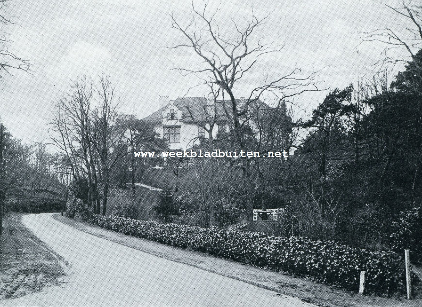 Rondom Haarlem. Weg naar het Kopje te Bloemendaal
