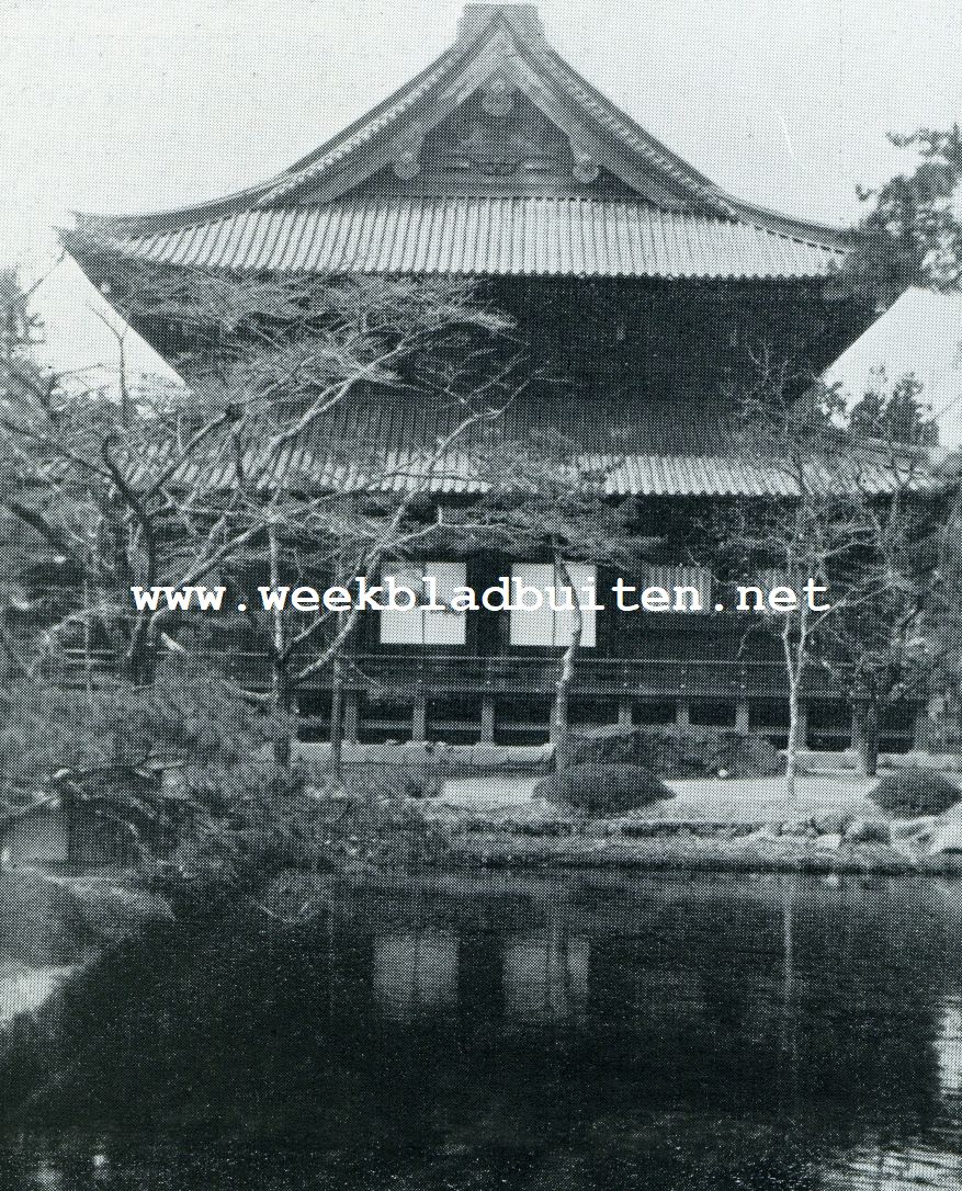 Gewijde plaatsen in Japan. Tempel te Nikko