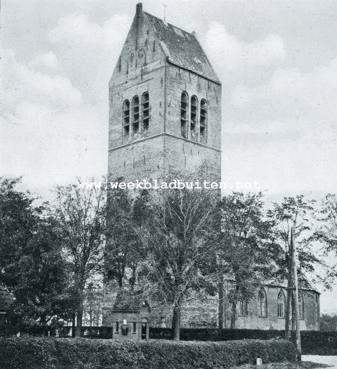 Friesche omzwervingen. Ned. Hervormde Kerk te Wijkel (Friesland)