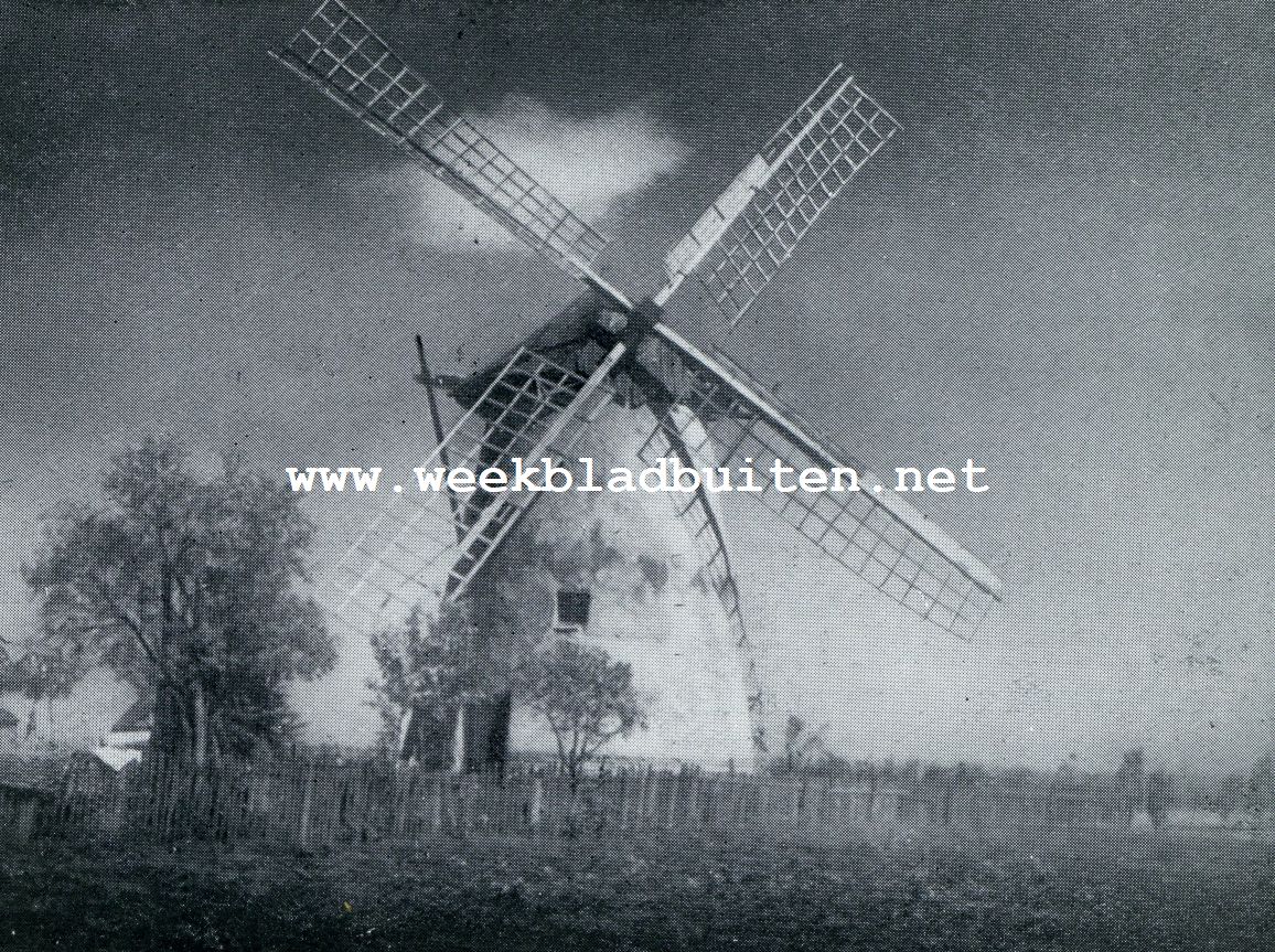 Uit de geschiedenis der Hongaarsche windmolens. De in vele Hongaarsche gedichten bezongen Doroszmaer windmolen