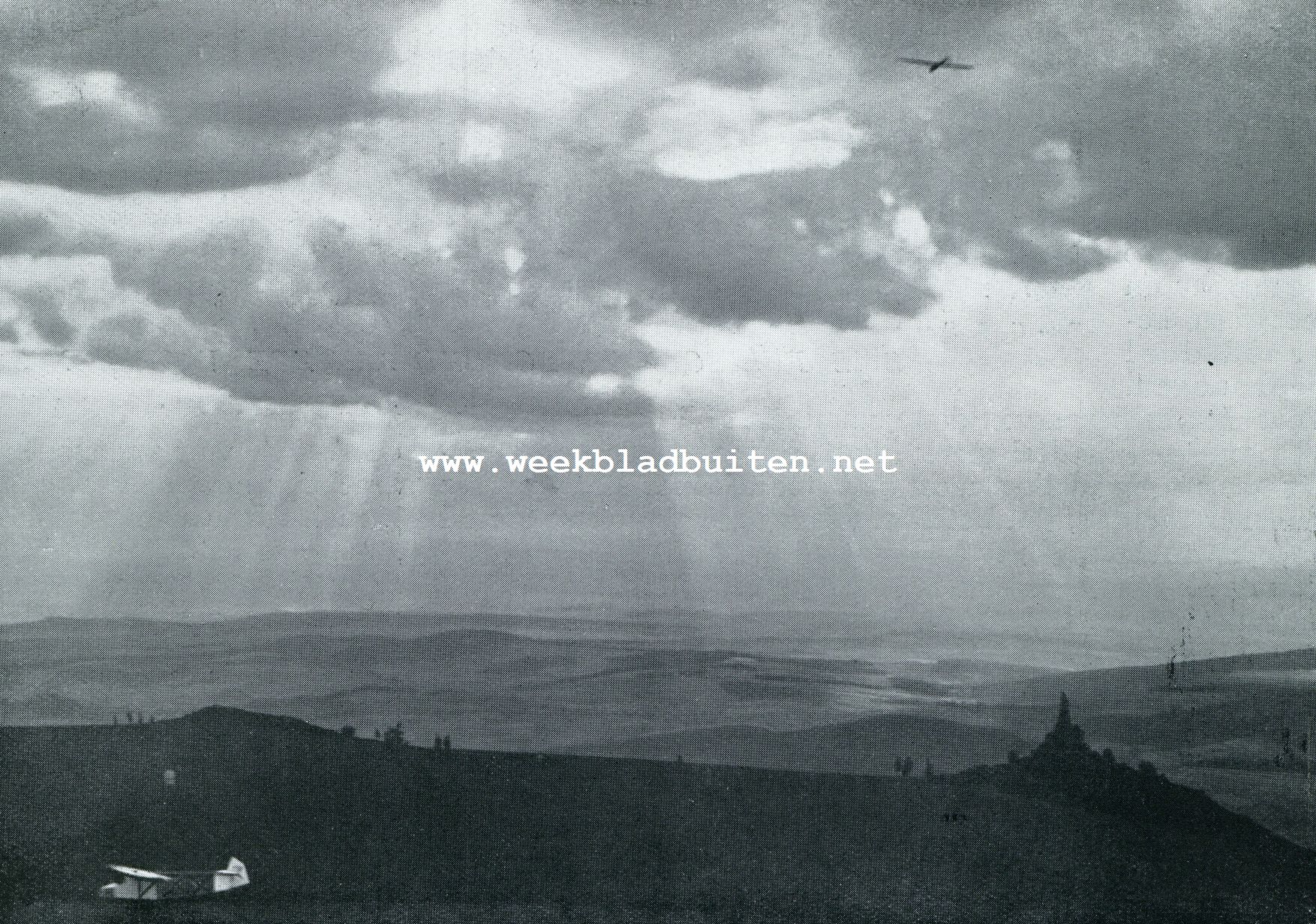 Zweefvliegen boven de Wasserkuppe