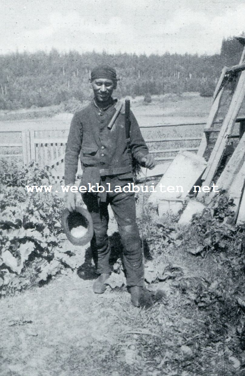 Poschenhof, October 1931. De schoorsteenveger van Poschenhof