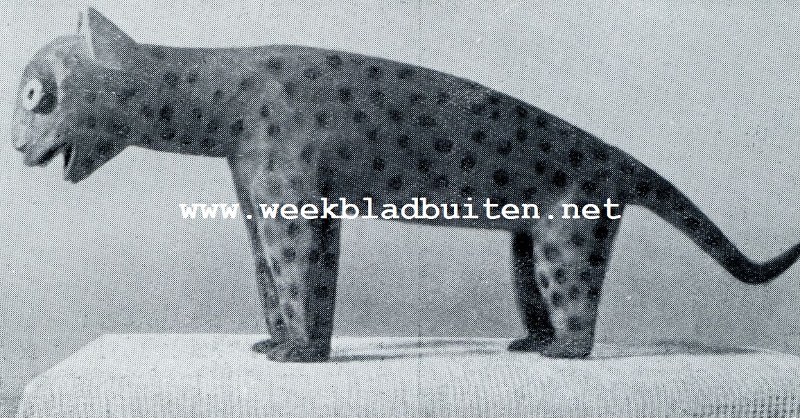 De Bamilik's. Bamilik-houtsnijkunst. Panter