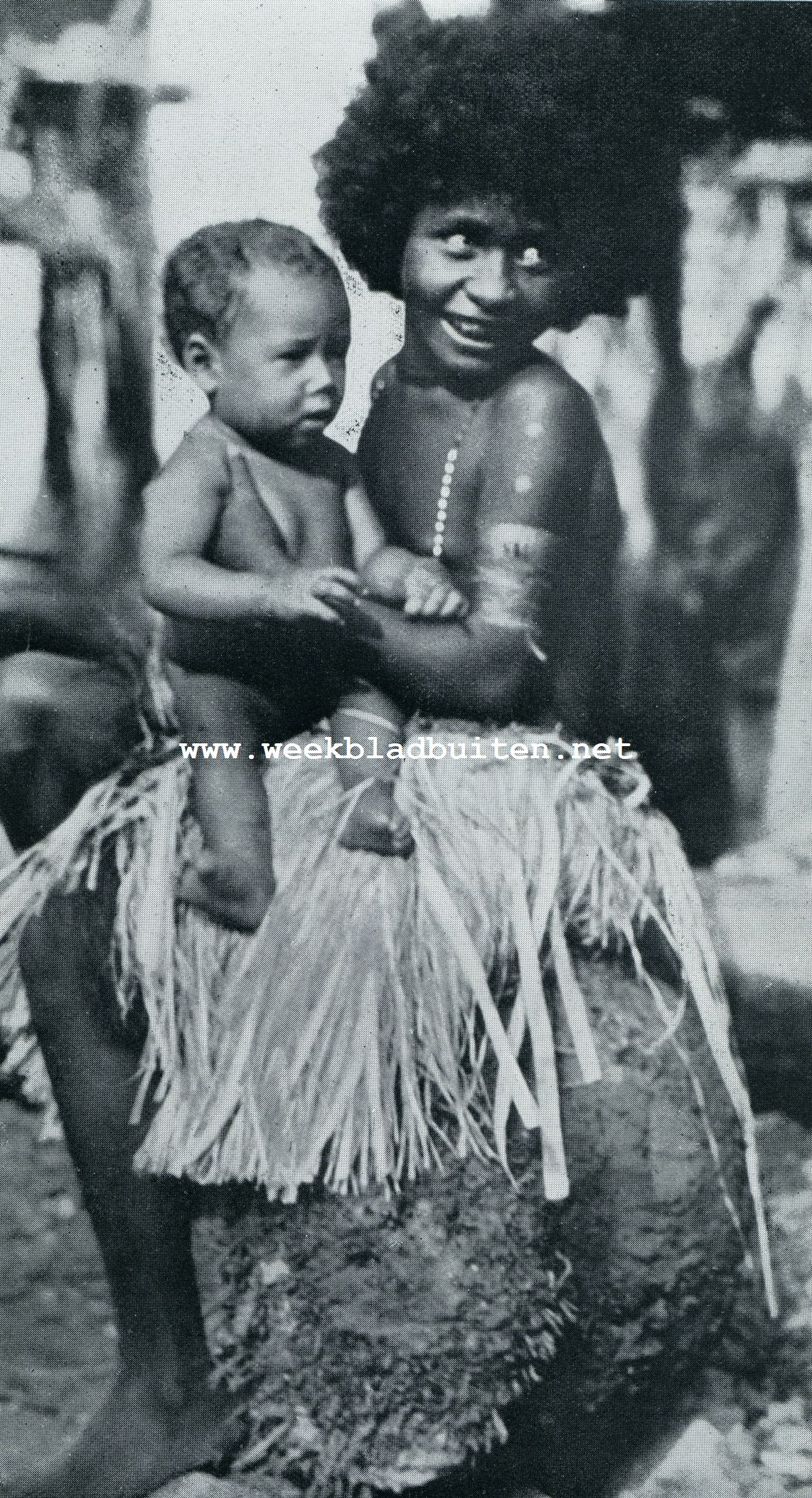 Papua. Papoea-jeugd
