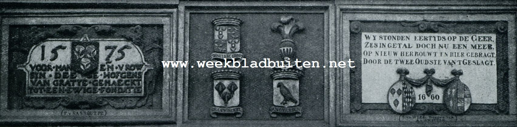 Gevelsteen van het Hofje Graswinckel te Delft