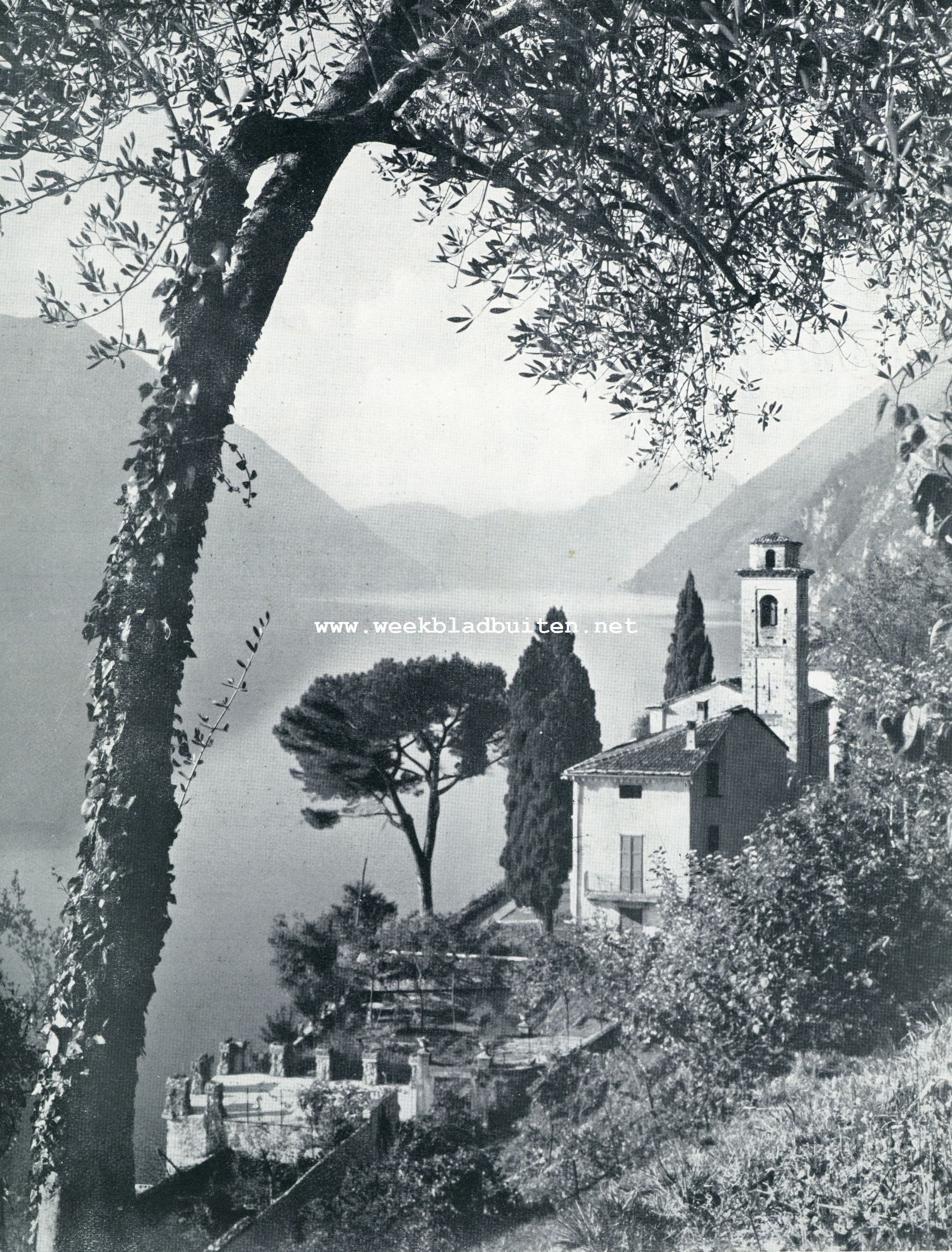 Aan het Meer van Lugano