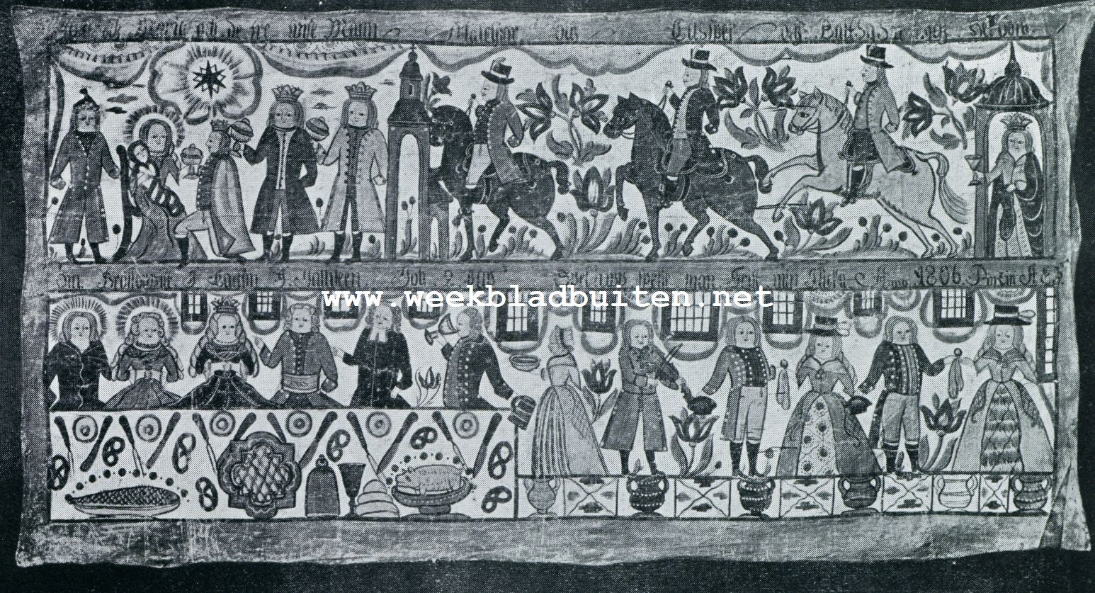 Bij den uitgang der twaalf nachten in Zweden. Zonder titel