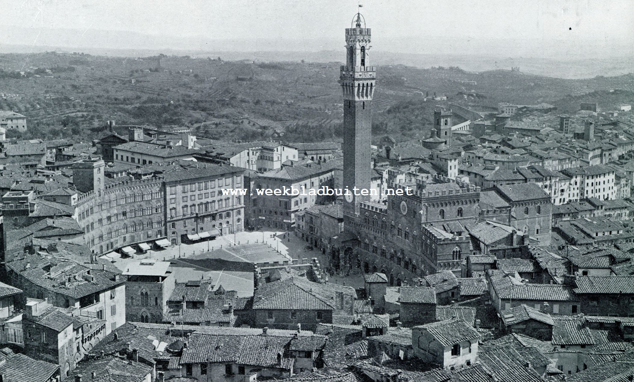 Gezicht op Siena