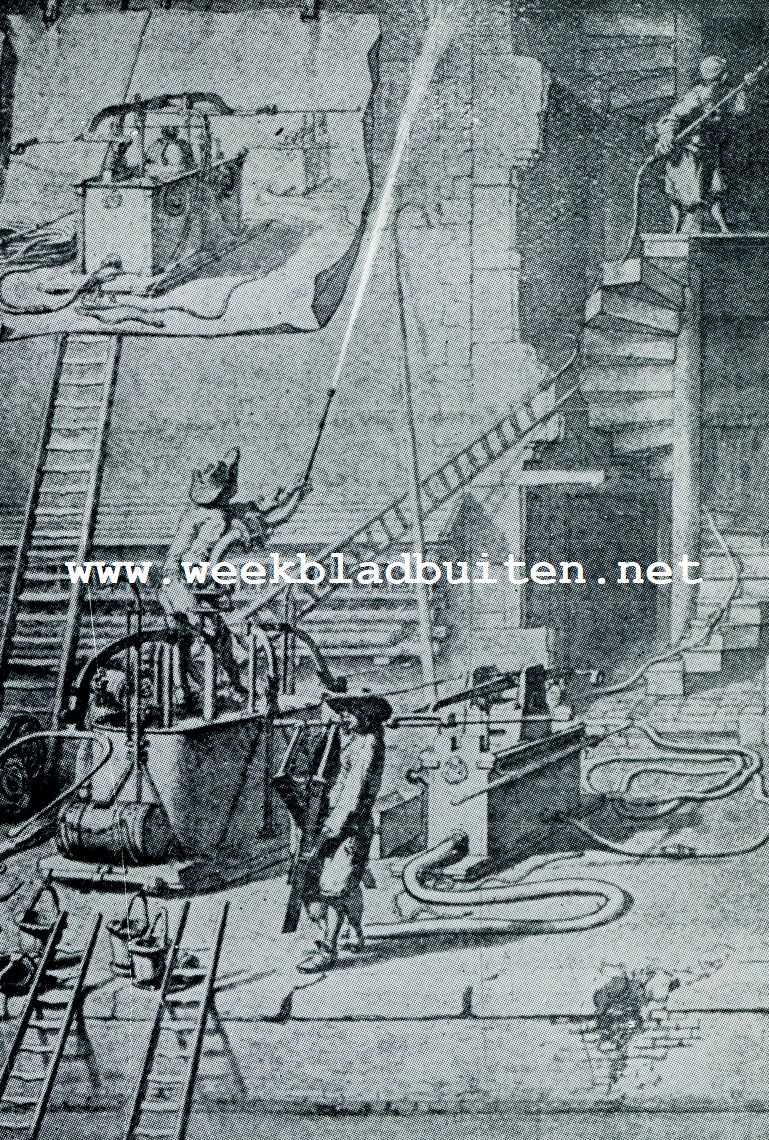 De ontwikkeling van het brandwezen. Randspuit van Hans Hautsch (1650)