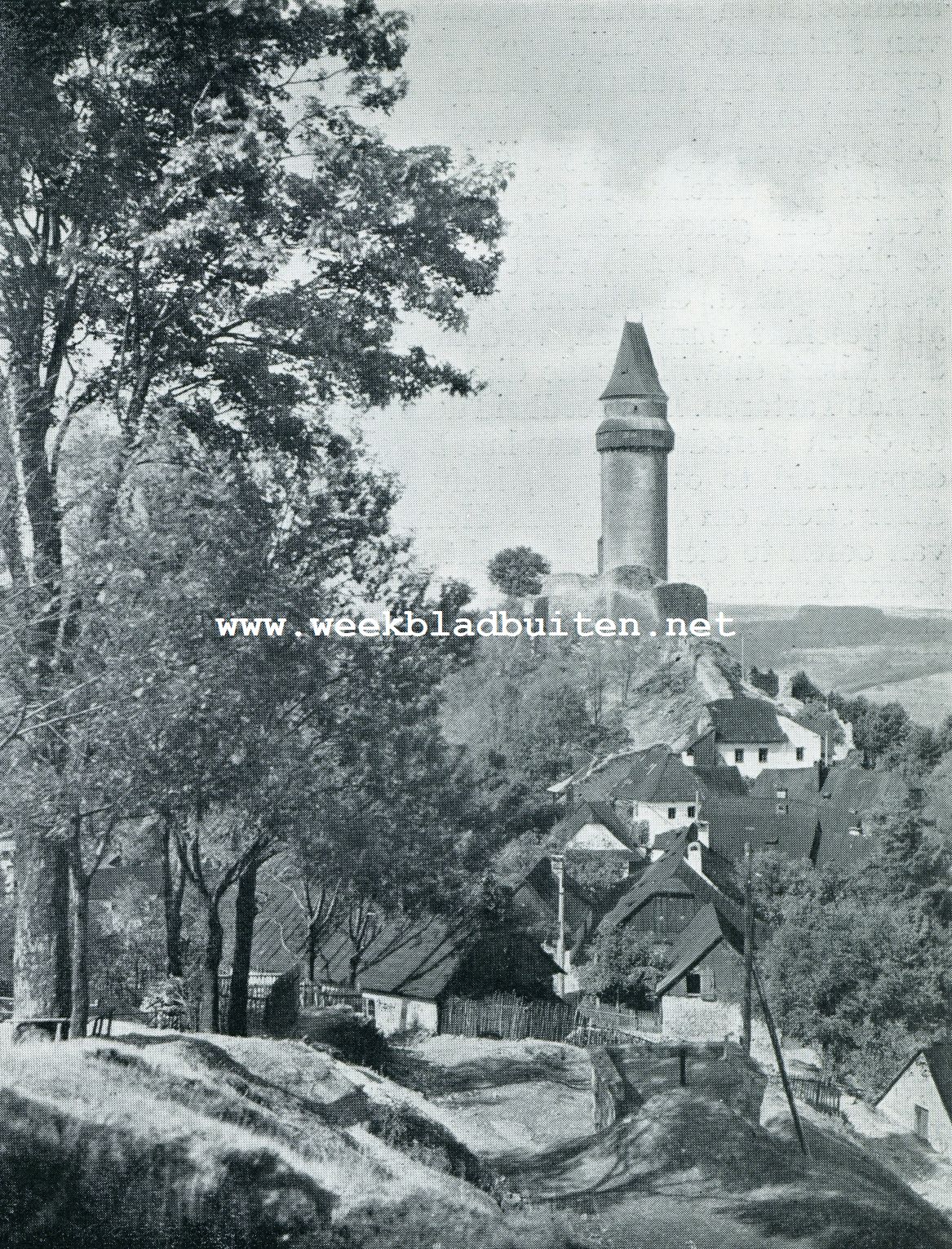 DE BURCHT STRAMBERK IN MORAVI