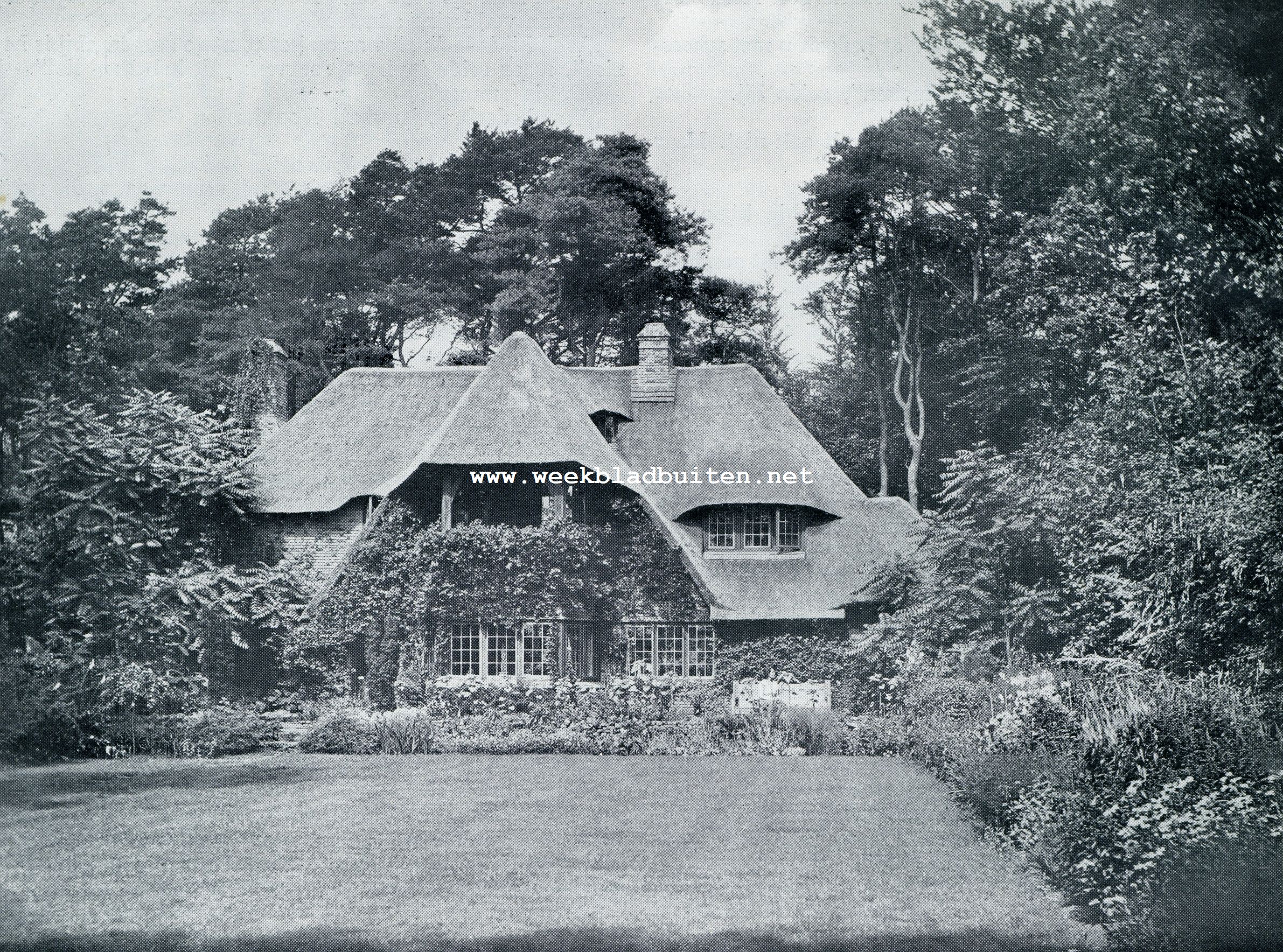 LANDHUIS TE HILVERSUM. HET HUIS VOOR DE OPEN TUIN