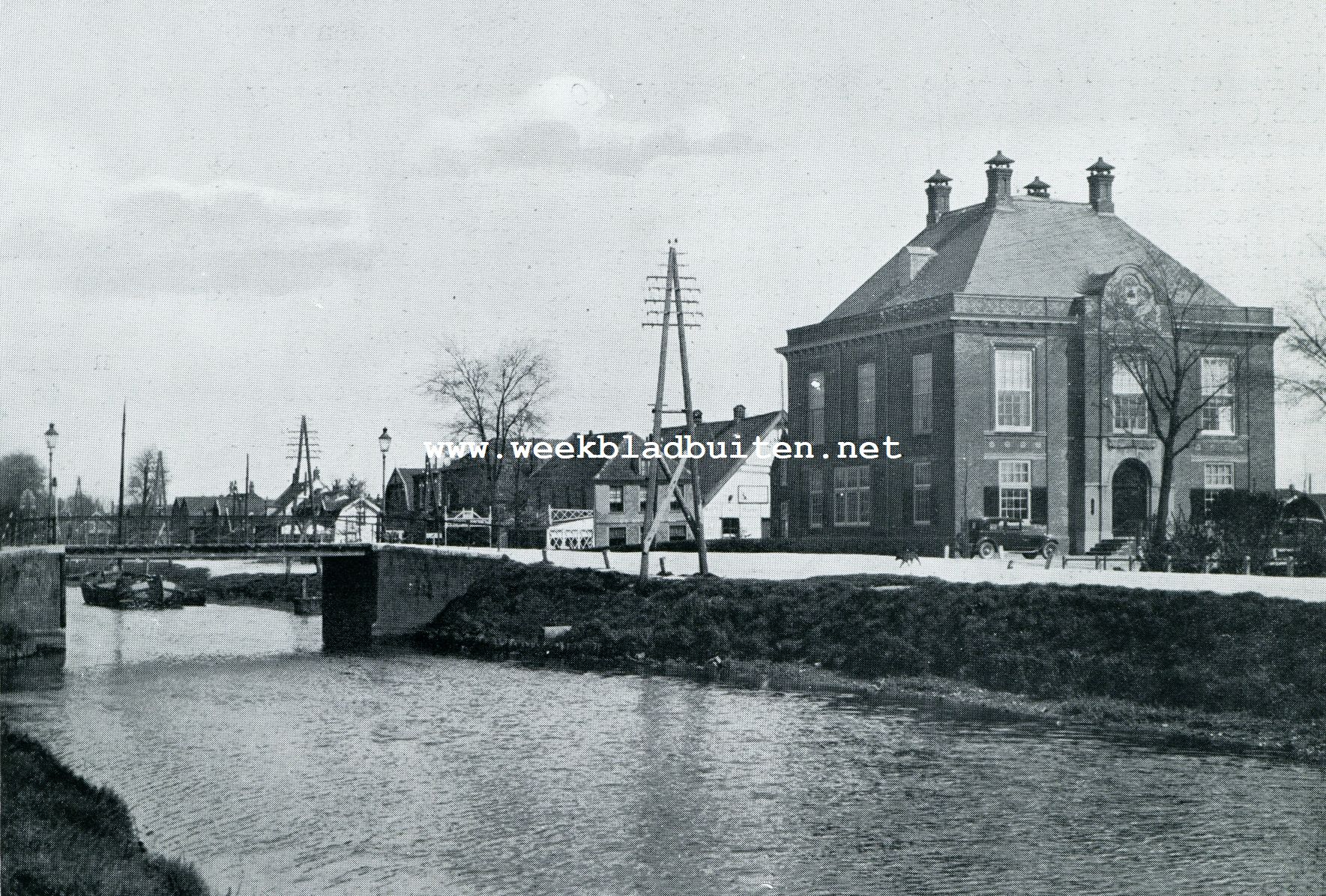 HET POLDERHUIS TE HOOFDDORP IN DE HAARLEMMERMEER