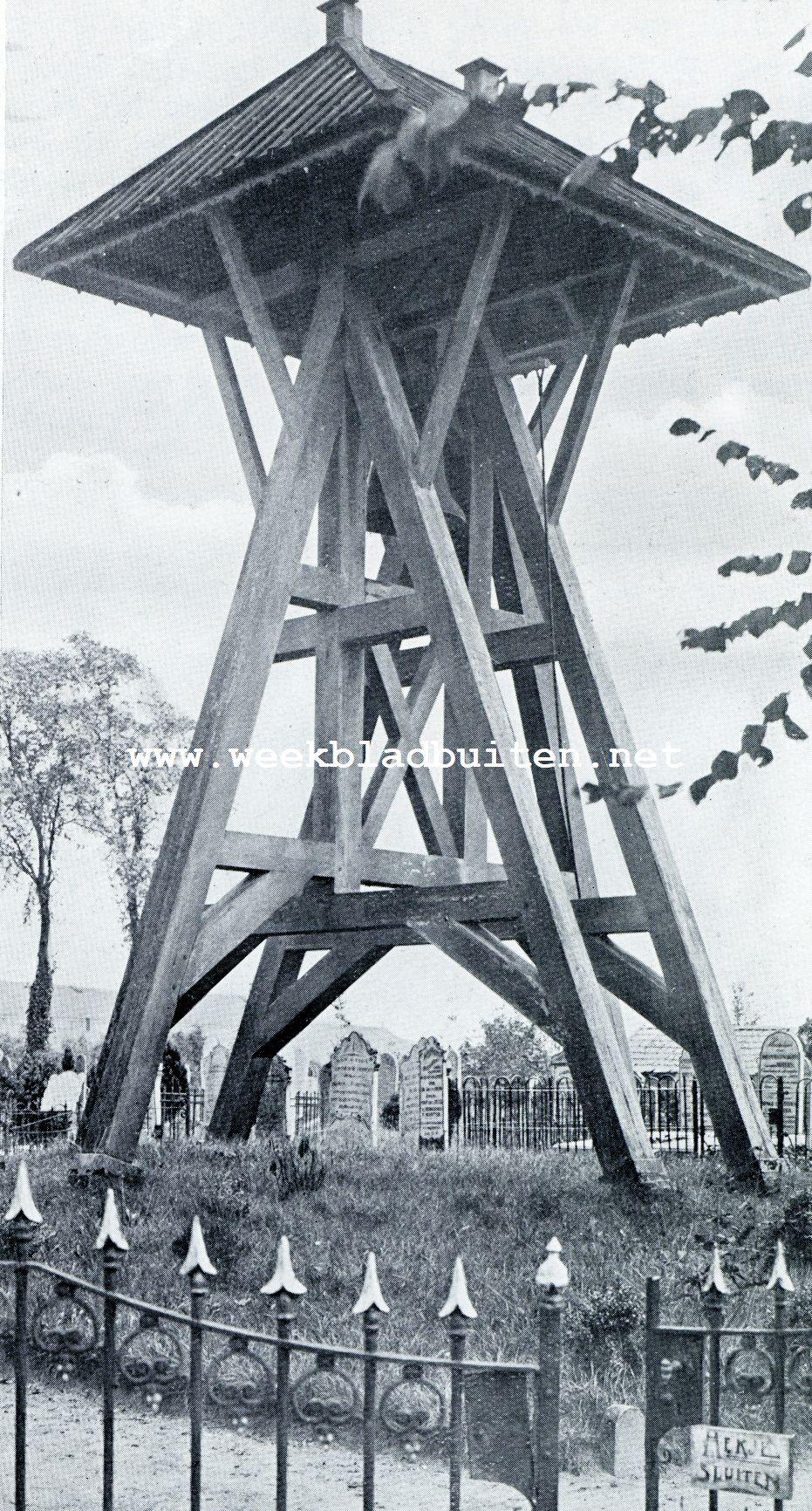 KLOKKESTOEL OP HET KERKHOF TE DRACHTEN