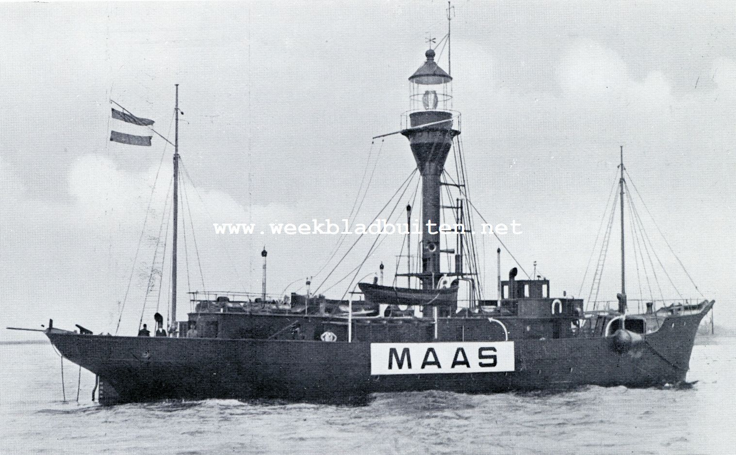 HET LICHT IN DEN NACHT. HET LICHTSCHIP MAAS