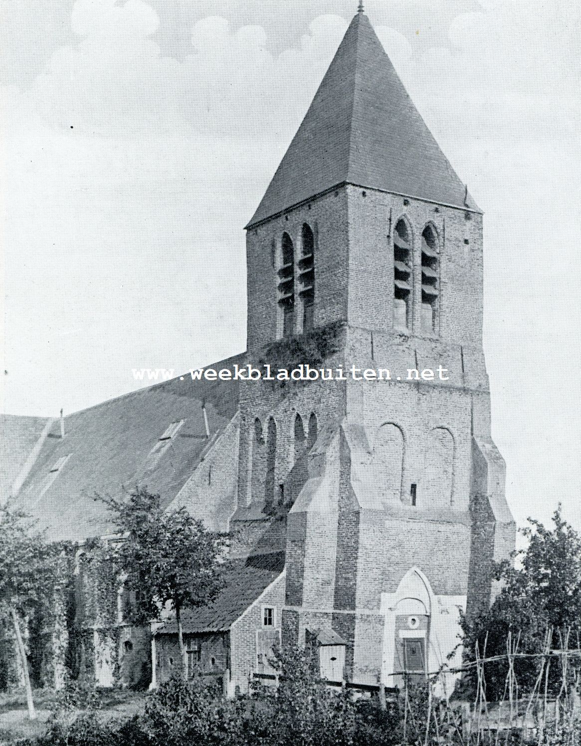 TOREN DER NED. HERV. KERK TE SPIJKENISSE (1520)