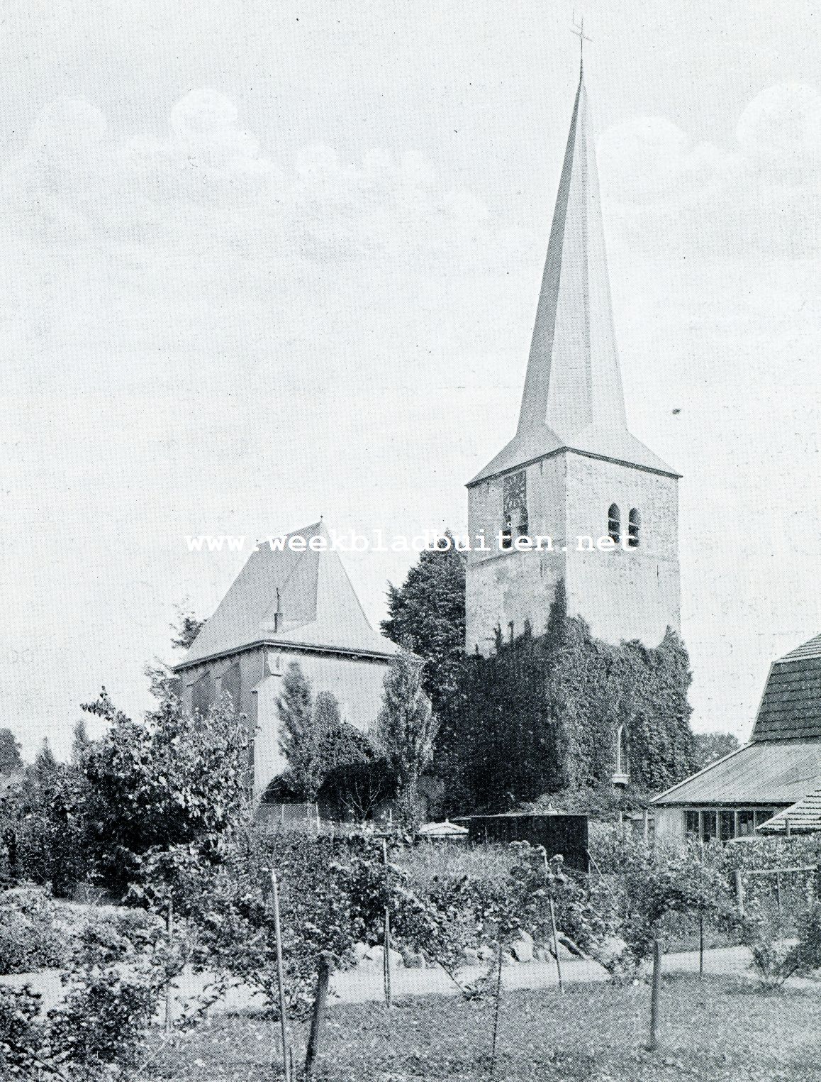 TOREN (14 DE EEUW) EN KOOR (15 DE EEUW) DER NED. HERVORMDE KERK TE GROESBEEK