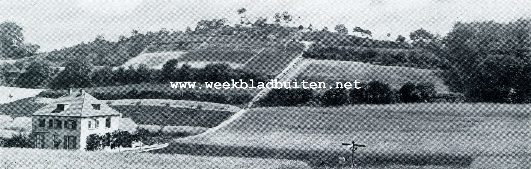 IN HET HEUVELLAND BIJ NIJMEGEN. KETELDAL EN VOSSENBERG (MET GRENSPAAL NEDERLAND-DUITSCHLAND) BIJ BERG EN DAL