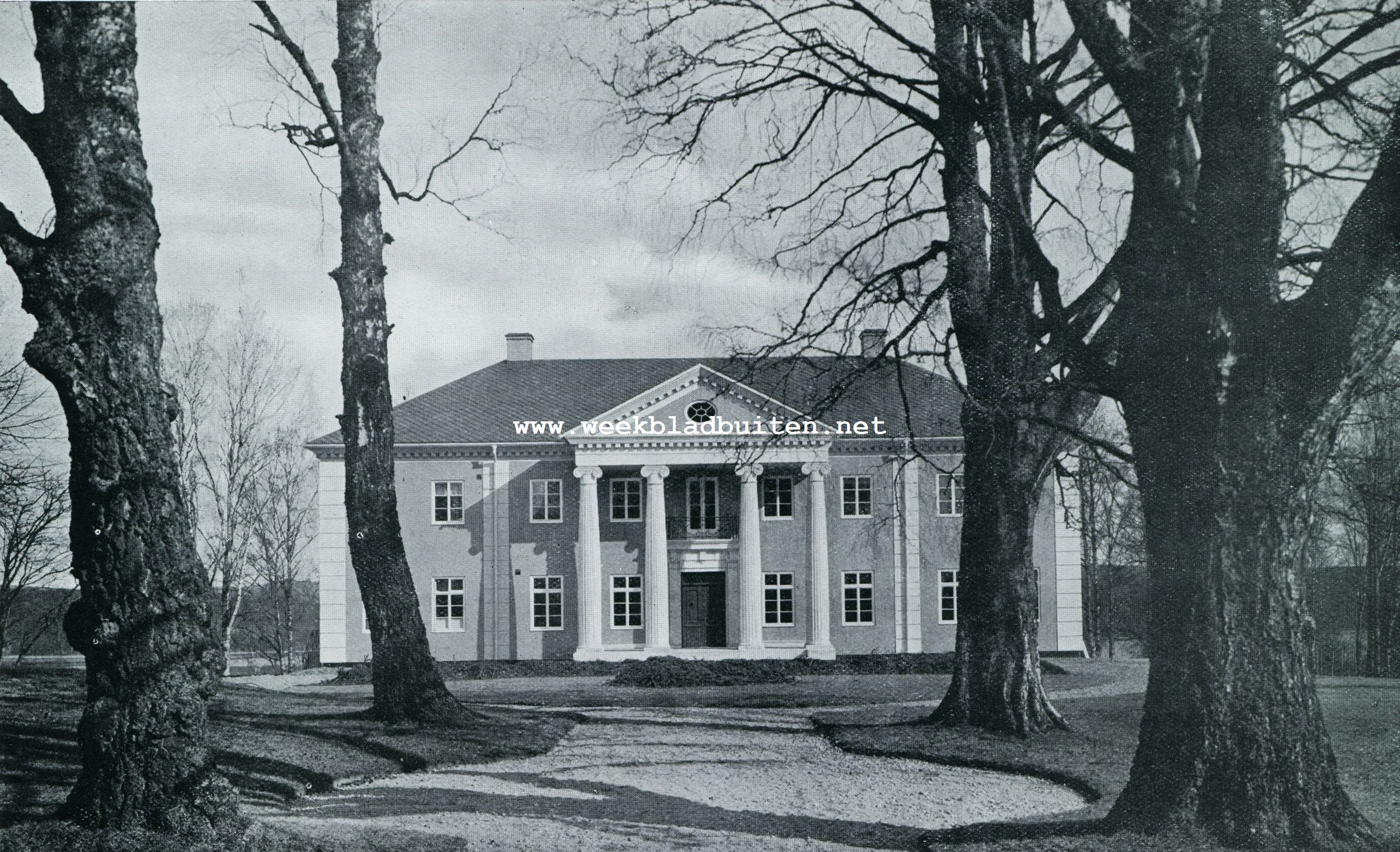 EKEBY, NA DEN BRAND VAN 13 DECEMBER 1929 OPNIEUW OPGEBOUWD