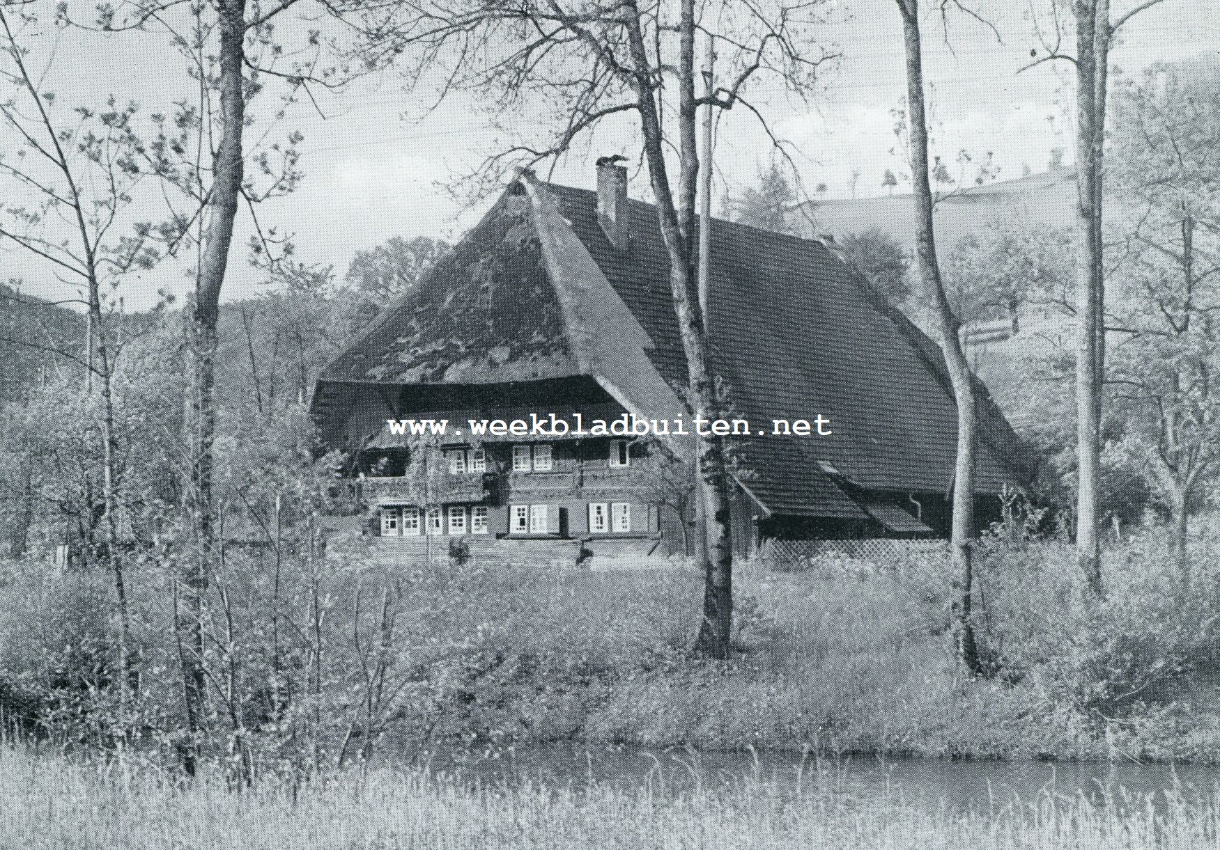 EEN OUDE BOERENHOEVE IN HET SCHWARZWALD