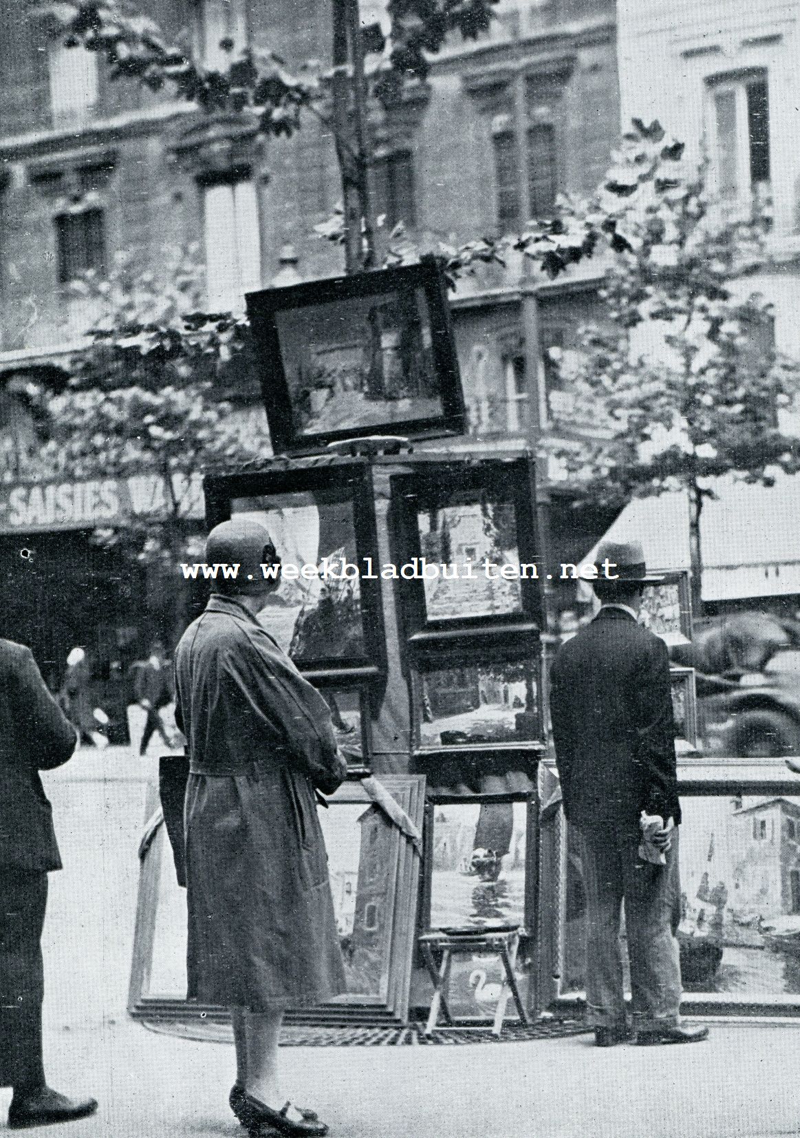 KUNSTHANDEL OP DE PARIJSCHE BOULEVARDS