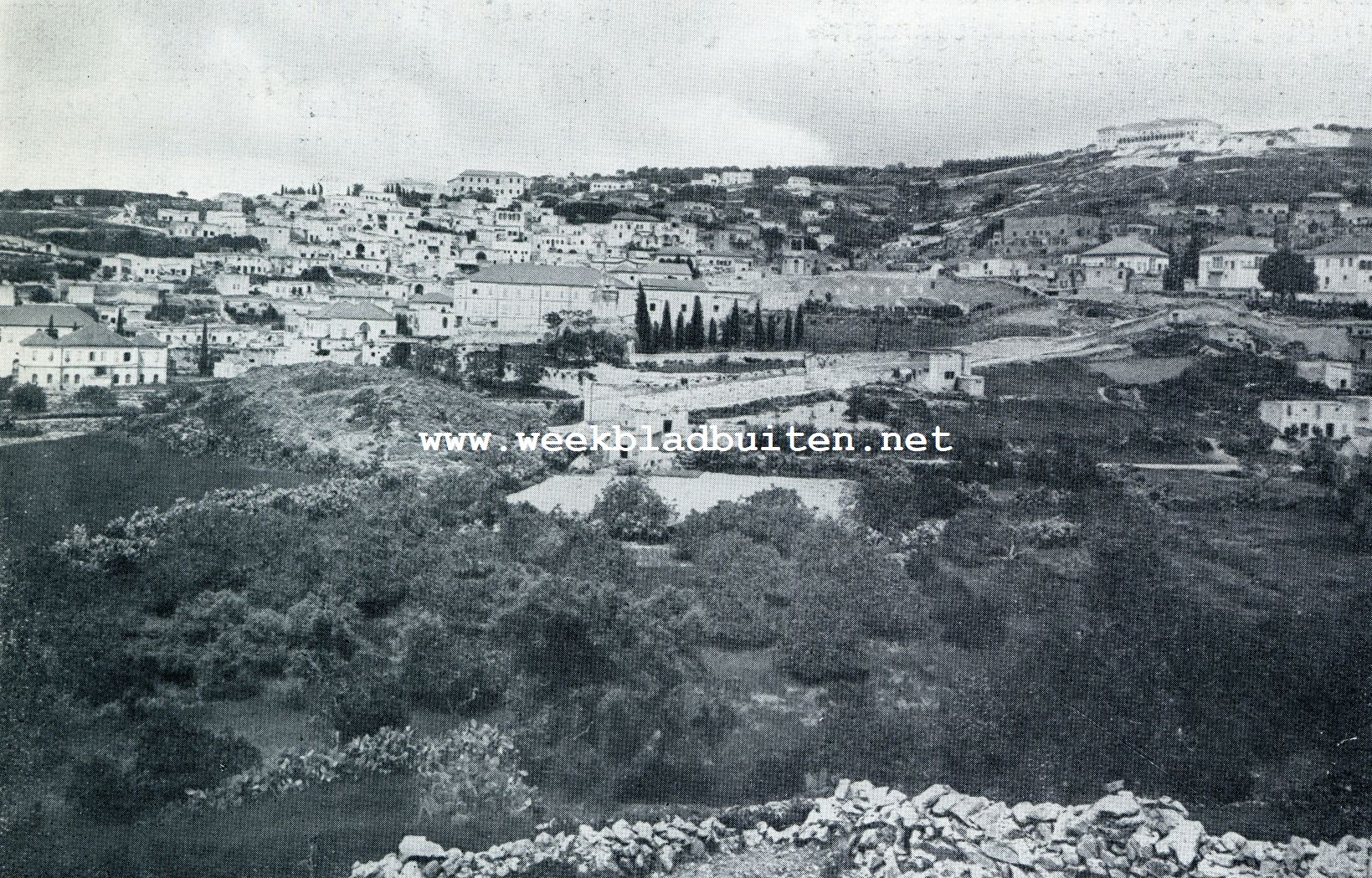 PER AUTO VAN JERUZALEM NAAR DAMASCUS. NAZARETH