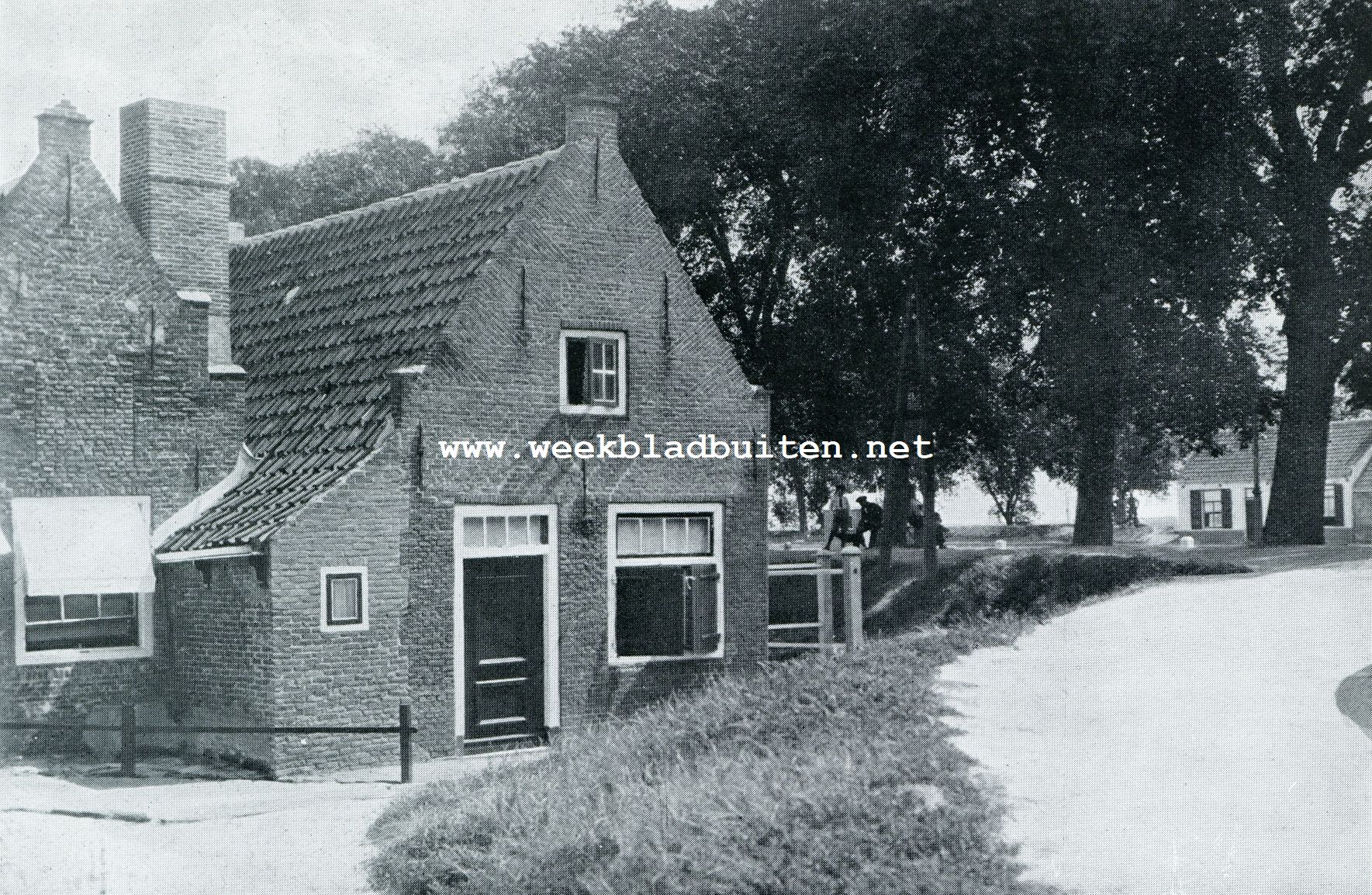 HUISJE AAN DEN DIJK TUSSCHEN STELLENDAM EN GOEDEREEDE