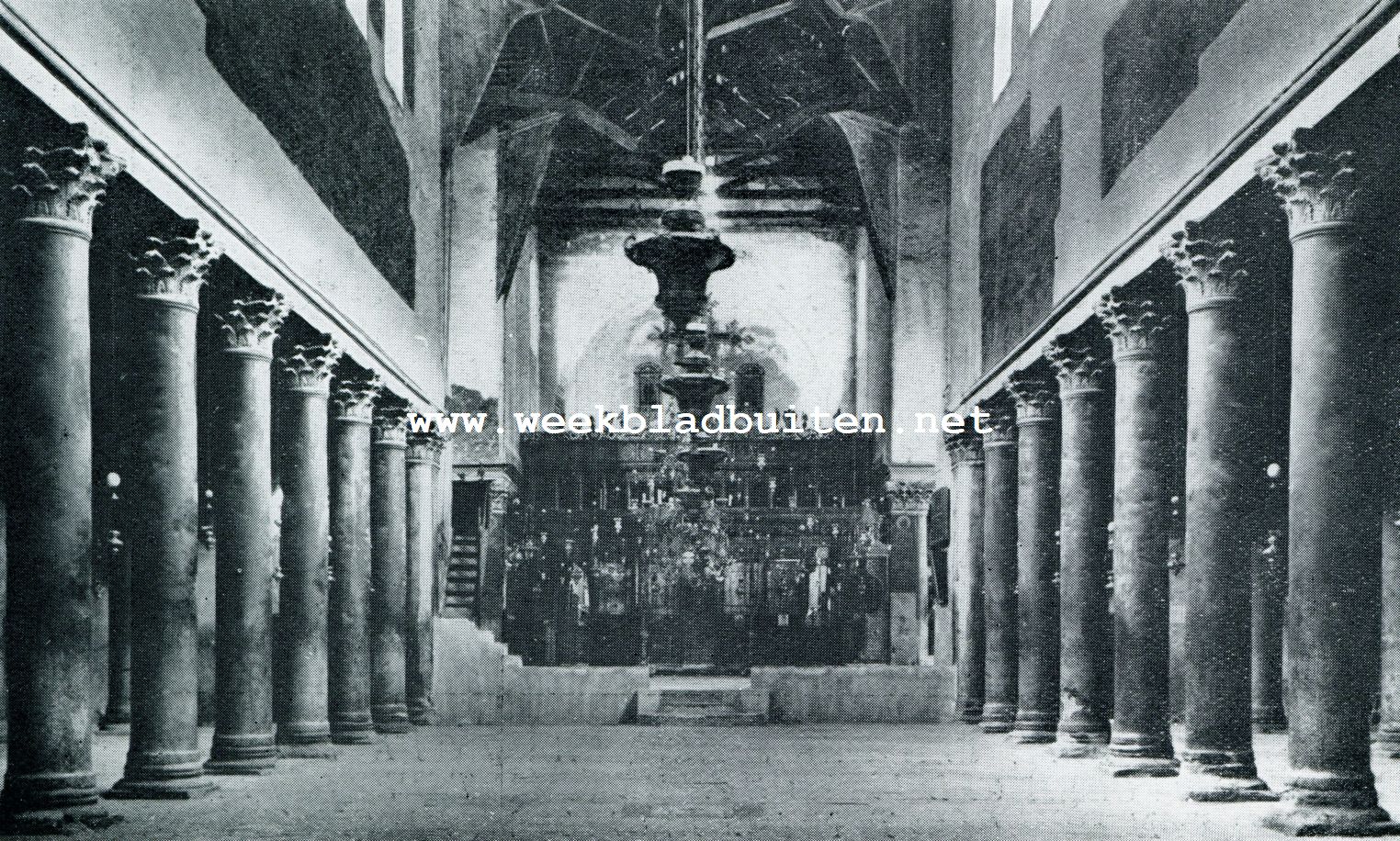 IN DE GEBOORTEKERK TE BETLEHEM