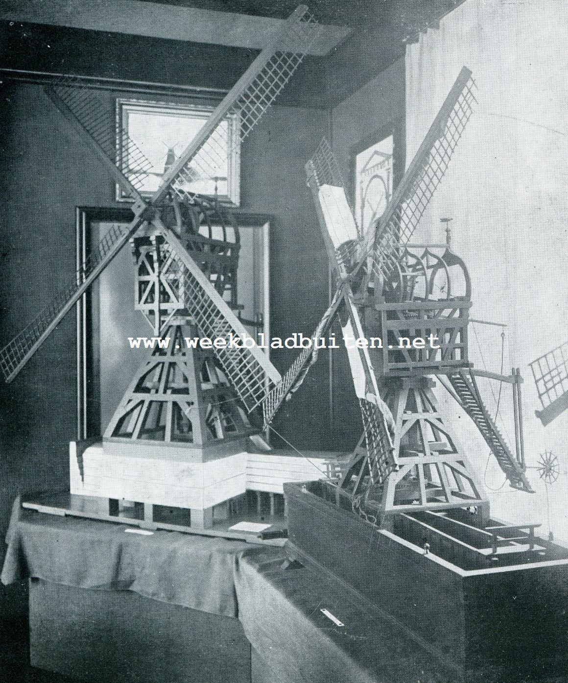 IN HET MOLENMUSEUM TE KOOG-ZAANDIJK
