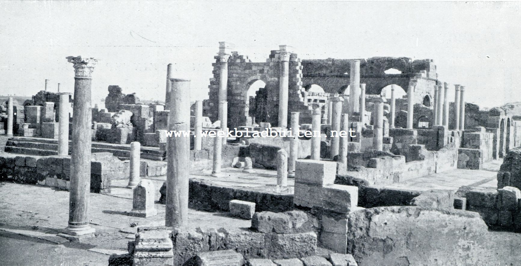 WAT ER OVER IS VAN DE THERMEN VAN LEPTIS MAGNA