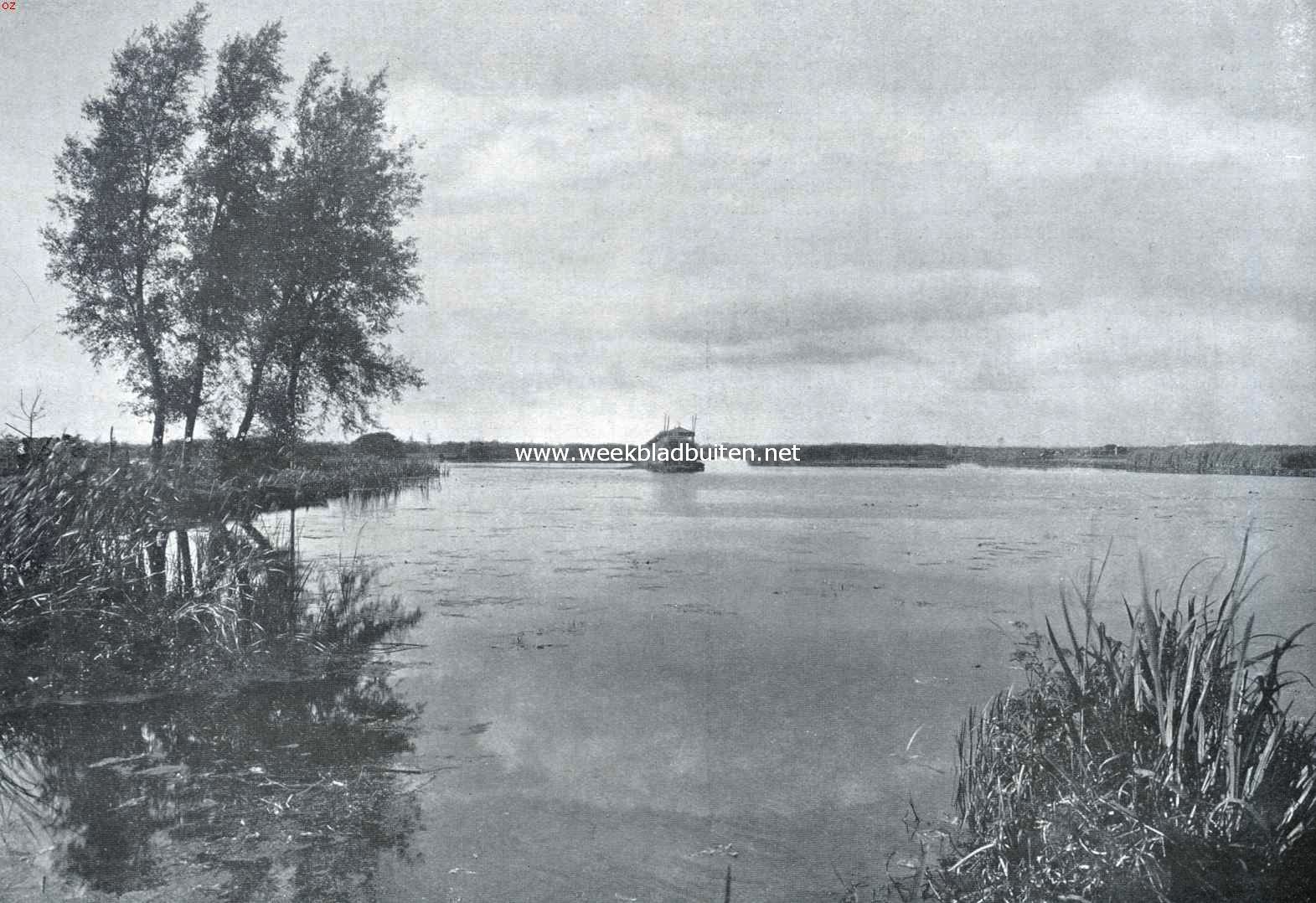 Over water- en veenland. Bij de Kortenhoefsche Plassen
