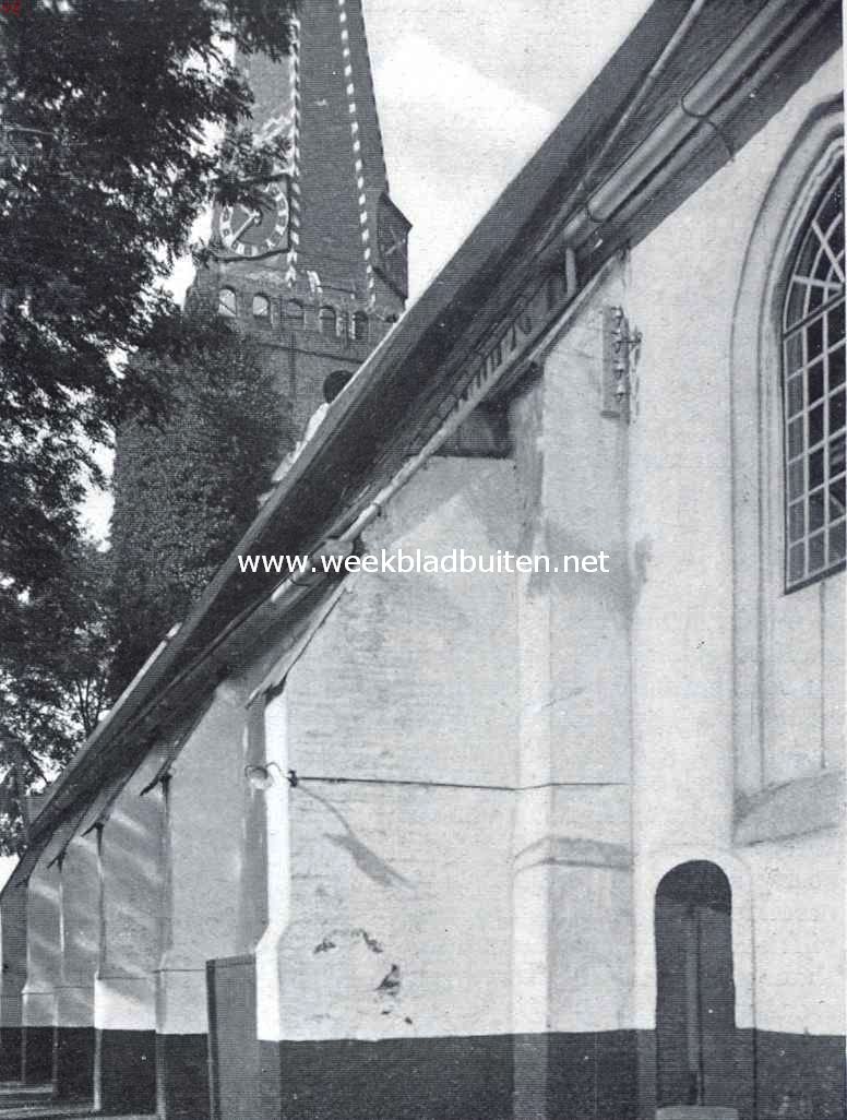 De Alblasserwaard. De Ned. Herv. Kerk te Ameide, gezien uit het z.-oosten