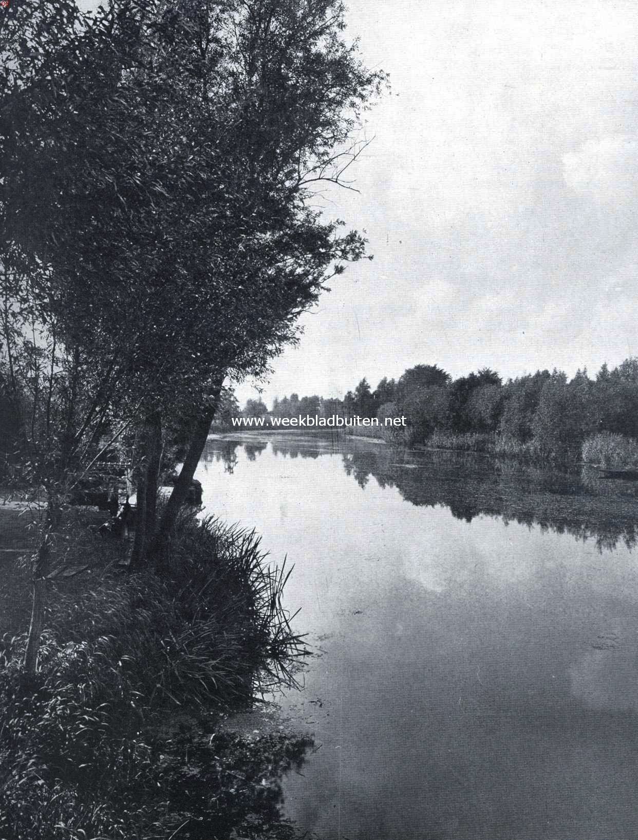 De Alblasserwaard. De Giessen bij Neder-Slingeland, gezien van de Pinkeveensche Brug (bij het artikel: 