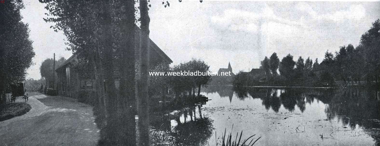 De Alblasserwaard. De Giessen met gezicht op Giessen Nieuwkerk