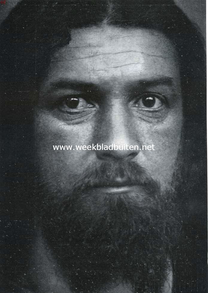 Oberammergau en zijn Passiespelen. Aloys Lang als Christus (1930). Hij vervult ook in de komende spelen deze rol