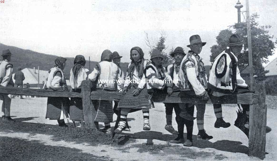 Karpathisch Rusland, land van tegenstellingen. Karpathisch Rusland, Hoezoelen in nationale kleederdracht