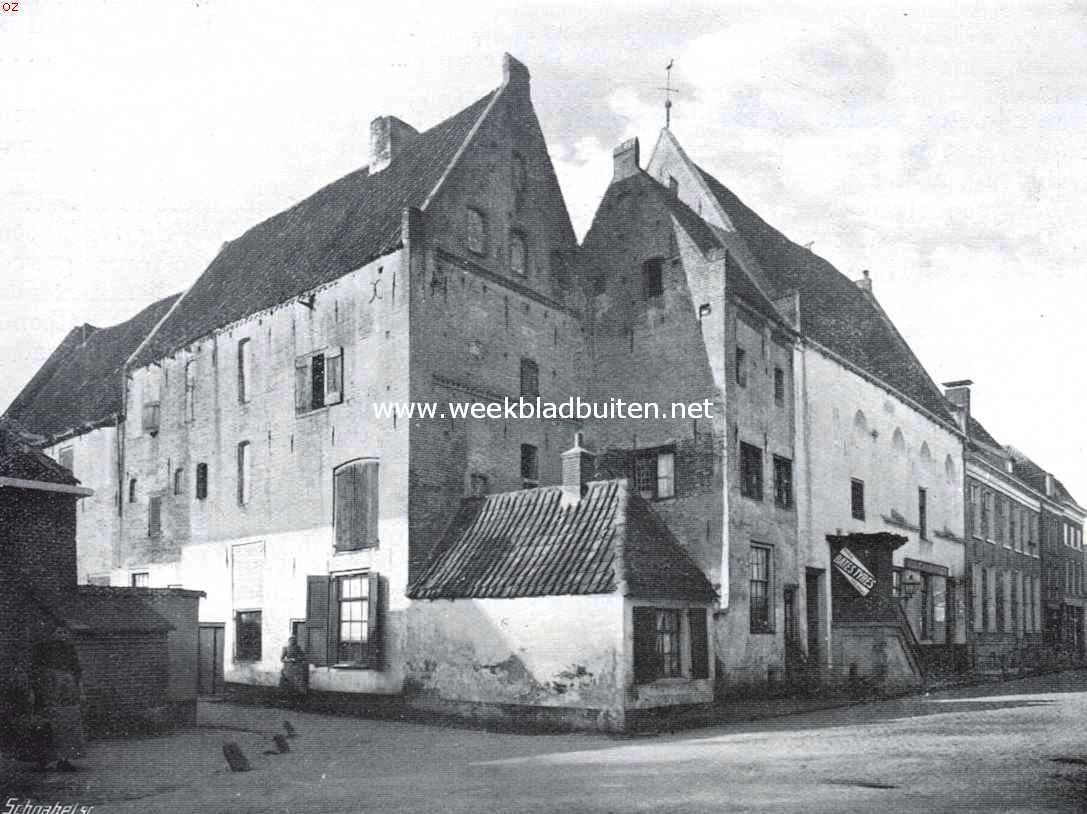Elburg. De gebouwen van het voormalige Agnietenklooster te Elburg