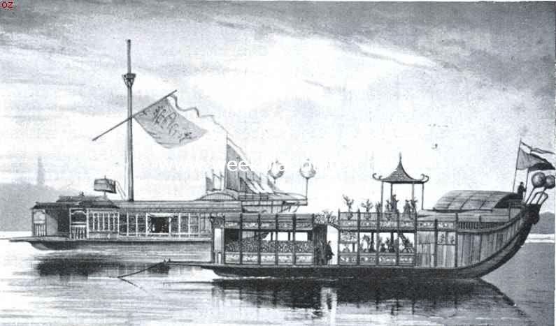Scheepsfolklore in de scheepsversiering. Cantonneesche plezierbooten uit de vorige eeuw