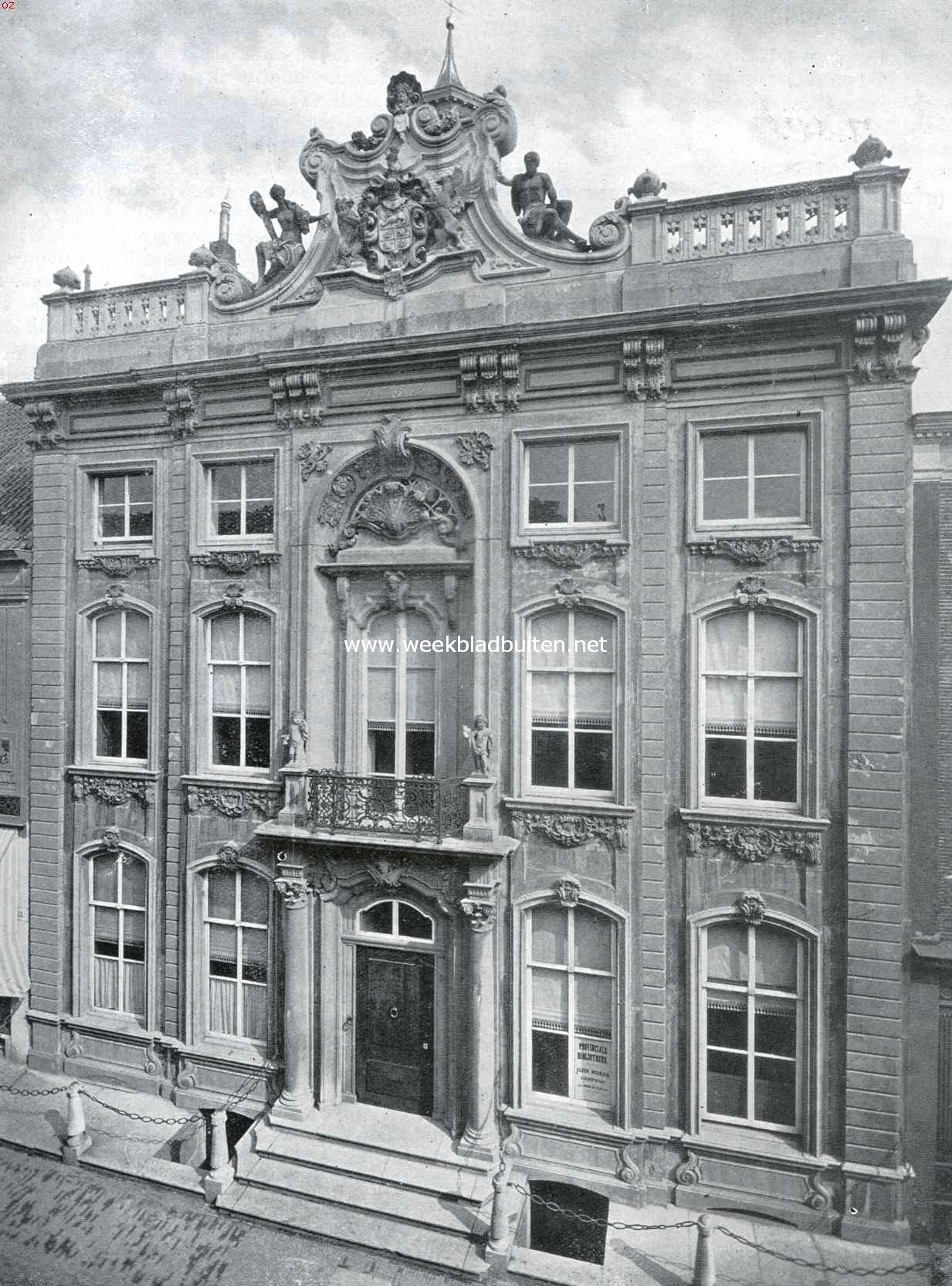 Een koopmanshuis uit de 18e eeuw te Middelburg, nu Provinciale Bibliotheek (bij het artikel: 