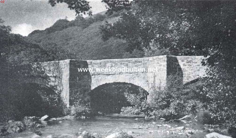 Indrukken uit Zuid-Engeland. Oude brug over de Teign