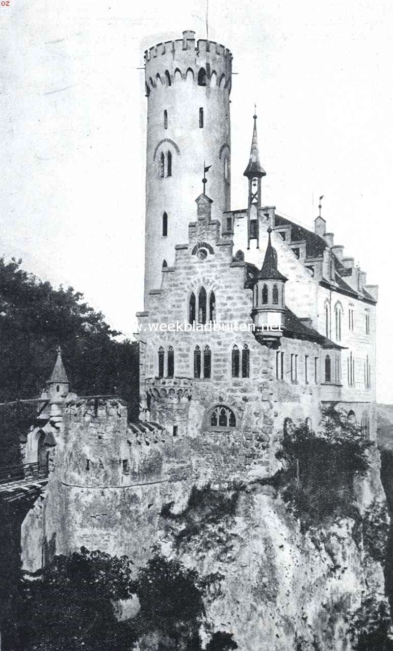 Zwerven in Zwabenland. Het slot Lichtenstein in de Schwbische Alb