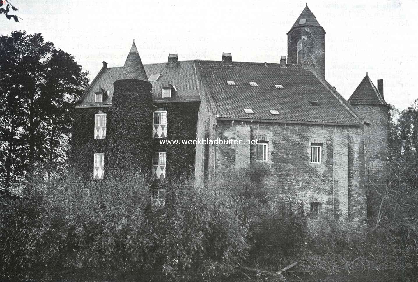 Kasteel Waardenburg, van het zuidoosten gezien