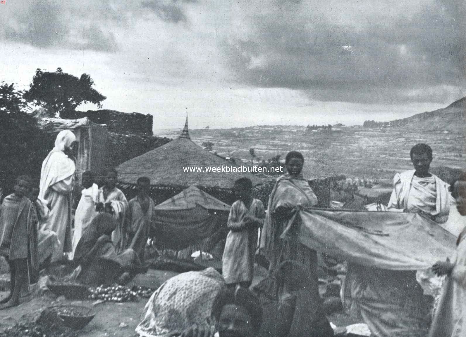Abessini, een land van rassen en klassen. Op de markt te Harrar in Abessini