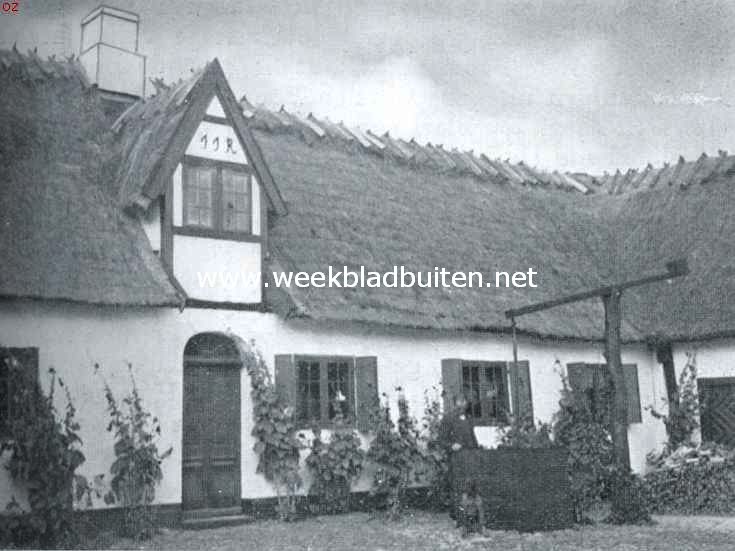 Deensche verscheidenheden. Binnenplaats van het oude boerenhuis, waarin gevestigd is het Amager Museum, vroger bewoond door Jacob Willemz Buur