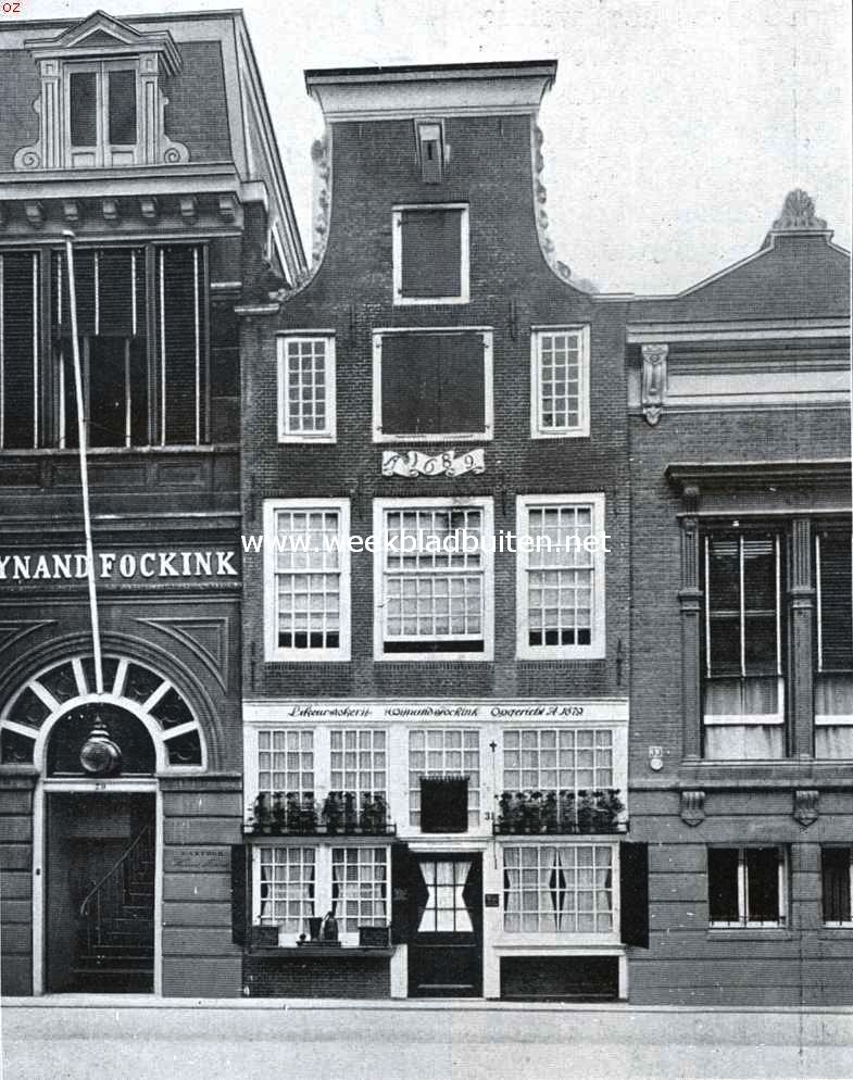 Zes oude proeflokalen en slijterijen te Amsterdam. 
