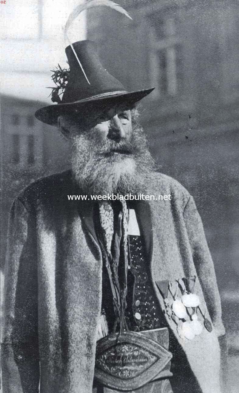 Een oude Tiroolsche boer