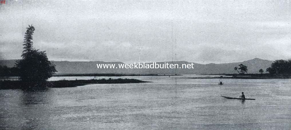 Het Tobameer. Op het Tobameer
